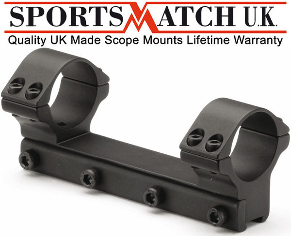 View Item Sportsmatch HOP40C 30mm Tube 1 Piece Double Clamp Mount 56mm