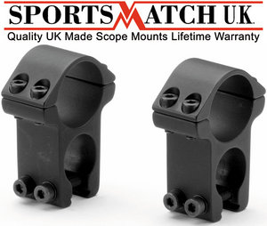 Sportsmatch HST46C 2 Piece Double Clamp See-Thru 1" Mounts 40mm Preview
