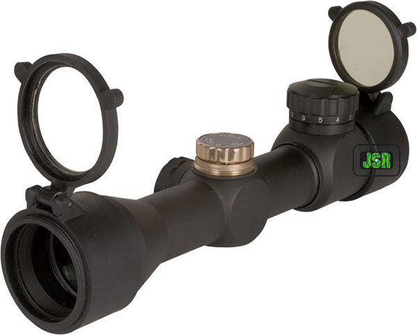 View Item JSR / Leapers 4x32 Pro Illuminated Mini Riflescope