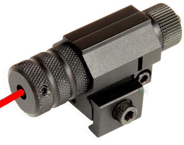 View Item Leapers UTG Hi Power Gun Laser Sight With Weaver Style Mount SCP-LS168