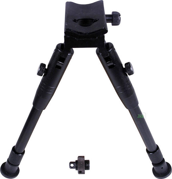 View Item UTG / JSR Target Pro Tactical Panning  Bipod PICATINNY Rails & QR Stud [9" - 11"] TL-BP69S