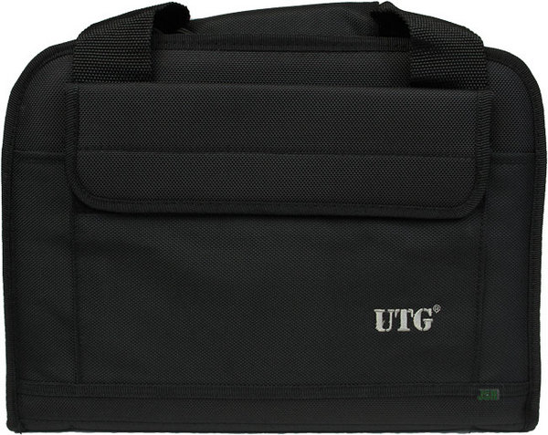 View Item UTG Laptop Style DeLuxe Pistol Case Large 13" x 10" UTG PVC PC02B