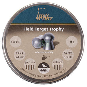 H&N Field Target Trophy Pellets [.177][4.51][8.64gr] [500] Preview