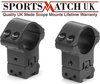 View Item Sportsmatch ATP65 2 Piece Double Screw 1" Mounts Height / Windage Adj 56mm