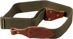 RWS Green Webbing Sling With Leather Ends Preview
