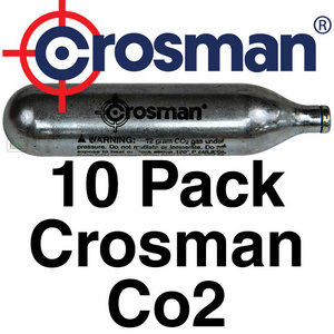 Crosman 12gram Co2 Cartridge With SC Lubricant [10 Pack] Preview