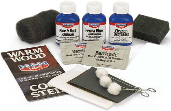 View Item Birchwood Casey Complete Perma Blue Liquid Gun Blue Kit 13801