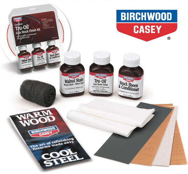 View Item Birchwood Casey Complete Tru-Oil Gun Stock Finish Kit 23801