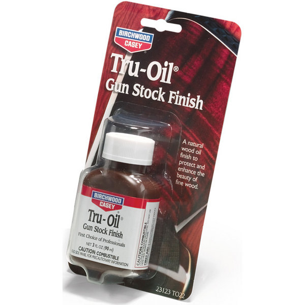 View Item Birchwood Casey Tru-Oil Gun Stock Finish 3oz 90ml 23123