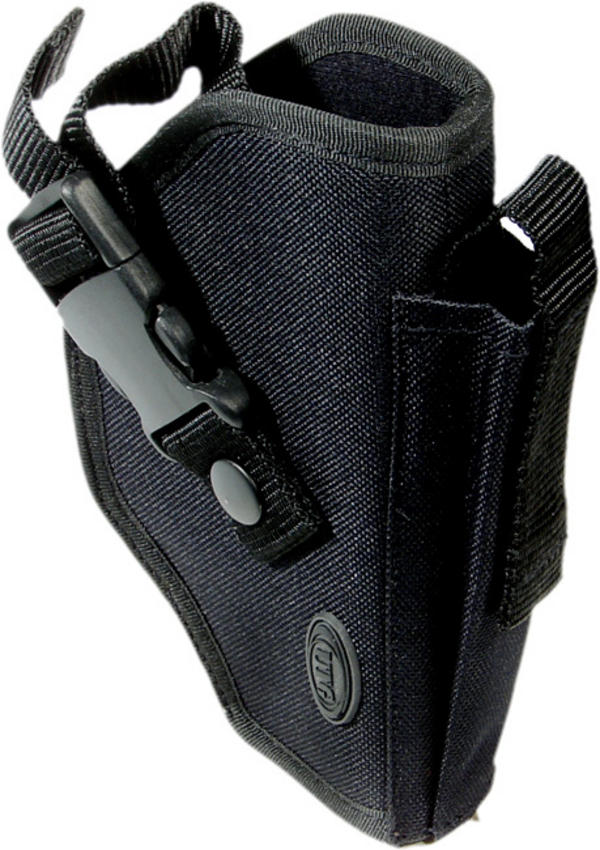 View Item UTG Commando Belt Holster R/H [Black] Soft Air [H270B]