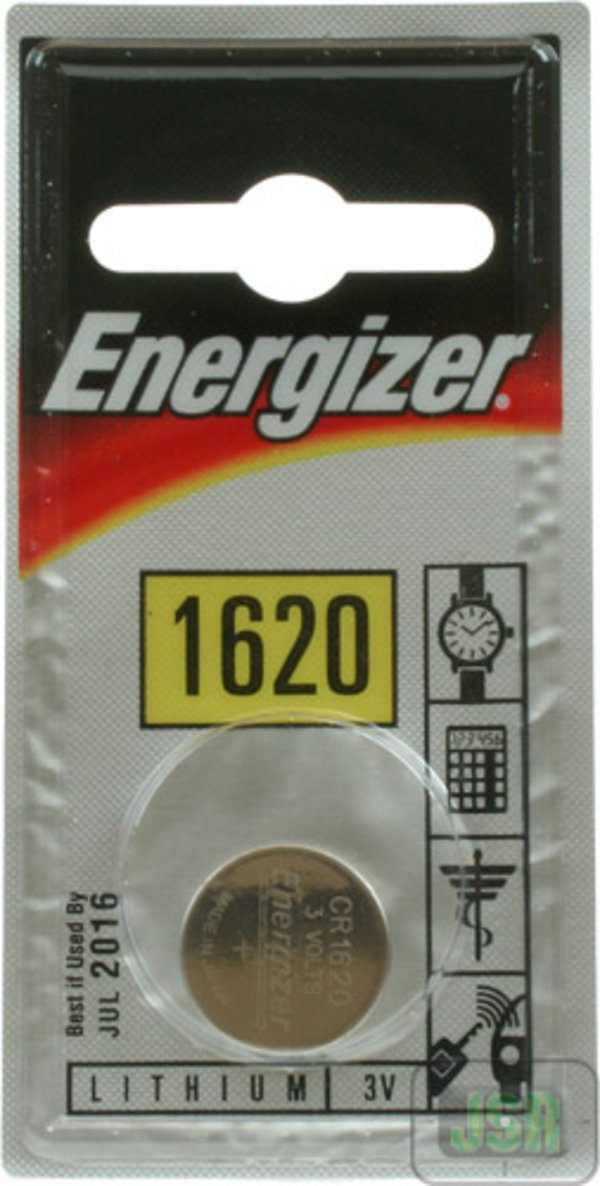 View Item Energizer 3v Lithium Battery [CR1620] [1Pack]