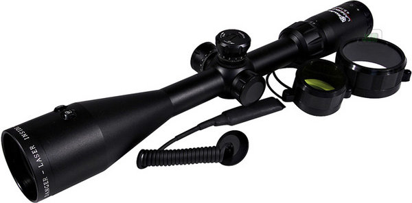 View Item Nikko Stirling Laserking 4.5-14x50 Riflescope With Built In Laser NLK451450