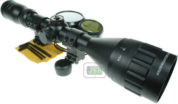 View Item Nikko Stirling Mountmaster 4-12x50 PX Adj  Riflescope With Mounts