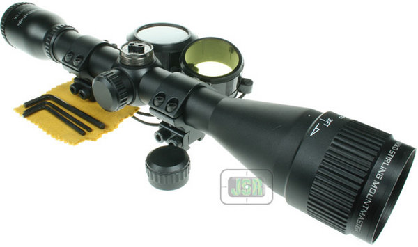 View Item Nikko Stirling Mountmaster 6x40 PX Adj  Riflescope With Mounts
