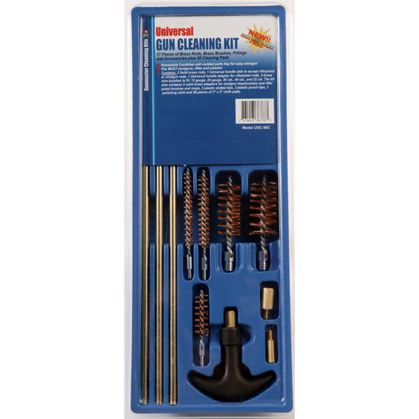 View Item DAC Technologies Gunmaster Universal 17 Piece Gun Cleaning Kit .22 & Larger Inc Shotgun UGC 66C