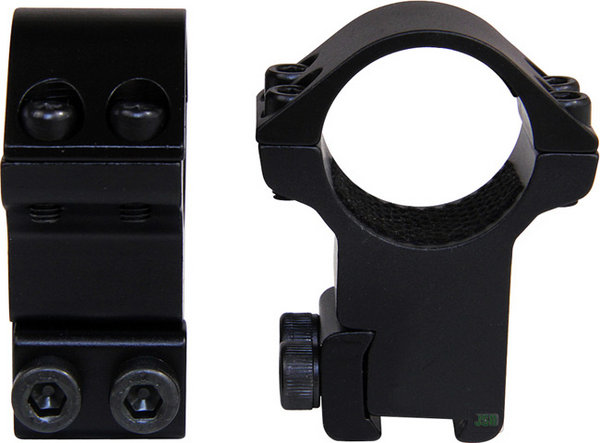 View Item Nikko Stirling 2 Piece Mounts 1" [High] 11mm 3/8" Dovetail NM38H