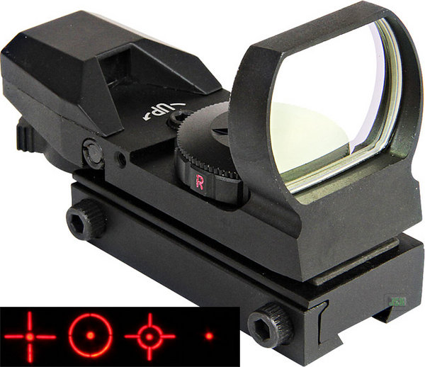View Item GunTuff Holographic Red Dot Sight [11mm] 