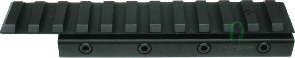 View Item GunTuff Picatinny Adaptor Model GTPA3