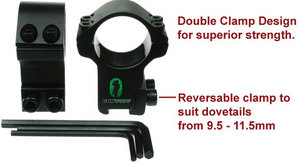 GunTuff 2 Piece Mounts 1 "  HIGH [GTM21] Preview
