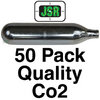 View Item JSR 12gram Airgun Co2 Cartridge [50 Pack]