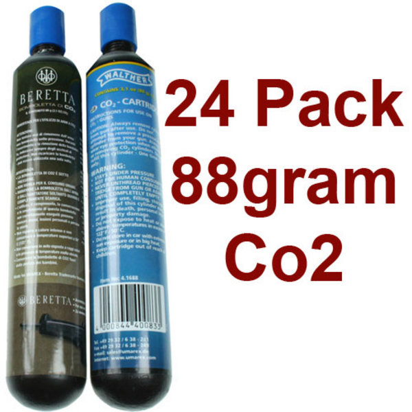 View Item Umarex 88gram Co2 Single Bottle [24 Pack]