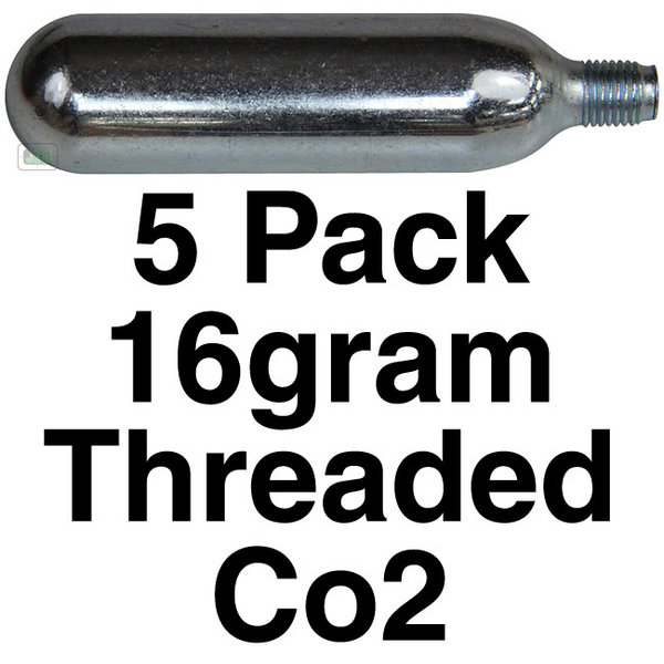 View Item 16gram THREADED Co2 [5 Pack]