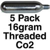 View Item 16gram THREADED Co2 [5 Pack]