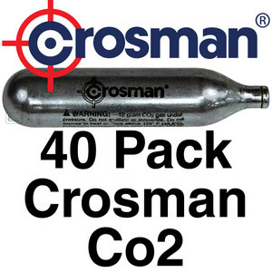 Crosman 12gram Co2 Cartridge With SC Lubricant [40 Pack] Preview