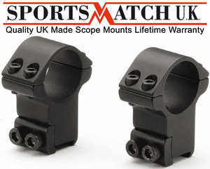 Sportsmatch HT08C-13 2 Piece Double Clamp 1" Mounts 56mm 11 - 13mm Dovetail Preview