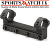 View Item Sportsmatch HOP23C 1 Piece Single Clamp 1" Mount 56mm Recoil Arrestor for Webley Patriot etc.