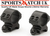 View Item Sportsmatch TO54C 2 Piece Double Clamp 1" Mounts 50mm Weaver / Picatinny