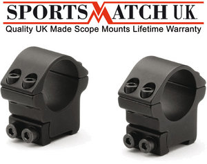 Sportsmatch TO49C 2 Piece Double Clamp 1" Mounts 45mm 15mm Dovetail Preview