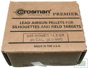 Crosman Premier Domed Pellets [.20][14.3Gr] [625 Card Box][020DB] Preview