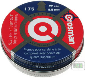 Crosman Pointed Pellets [.22][14.3gr] [175 Tin] 6-11246 Preview