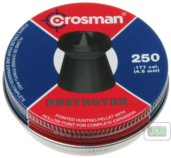 View Item Crosman Destroyer Hollow With Point Pellets [.177][7.9Gr] [250][DS177]