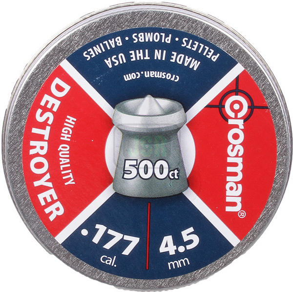 View Item Crosman Destroyer Hollow With Point Pellets [.177][7.9Gr] [500] 6-DS177