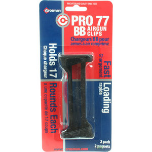Spare Magazine / Clip For Crosman Pro 77 Co2 BB Pistol [2 Pack] 0487 Preview