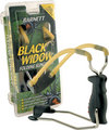 View Item Barnett Black Widow Slingshot Catapult (Natural Band) [Free Practice Ammo]