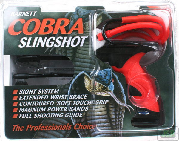 View Item Barnett Cobra Slingshot Catapult [Free Practice Ammo included]