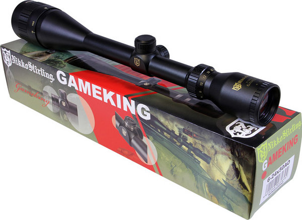 View Item Nikko Stirling Gameking 6-24x50 PX ADJ Mil Dot Riflescope NGK62450AO