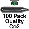 View Item JSR 12gram Airgun Co2 Cartridge [100 Pack]