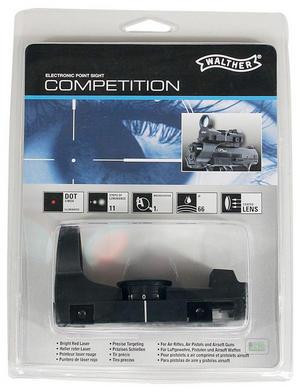 Walther Competition Red Dot Sight 11 Brightness Level (Weaver Picatinny 11mm) 2.1016 Preview