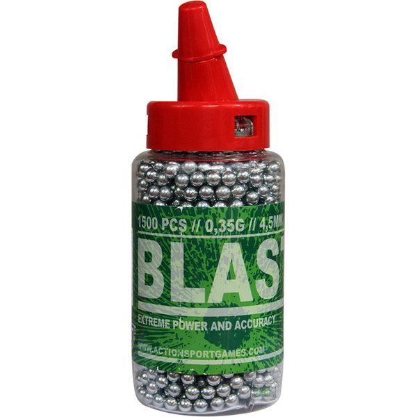 View Item ASG Blaster Steel BB [.177 / 4.4mm][1500] [Plastic Bottle]