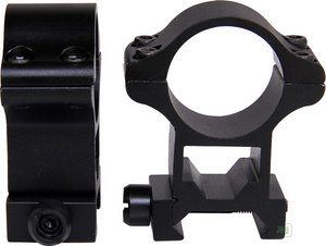 Nikko Stirling 2 Piece Mounts 1" High Weaver Picatinny RIS NMWH Preview