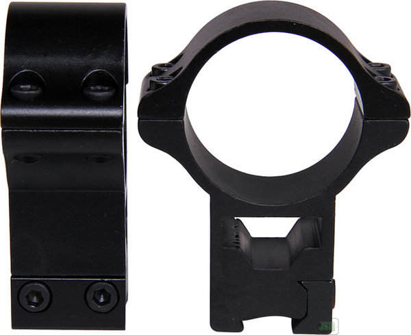 View Item Nikko Stirling 2 Piece Mounts 30mm [High] 11mm 3/8" Dovetail NM3038H