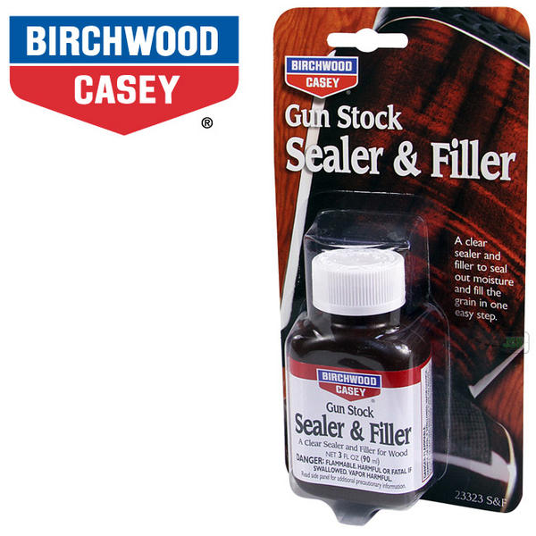 View Item Birchwood Casey Gun Stock Sealer & Filler 3oz 90ml Plastic Bottle 23323 