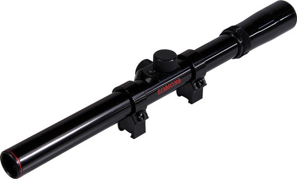 View Item Simmons 4x15 Riflescope With Mounts 1002