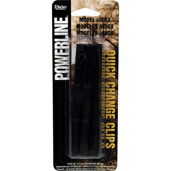 View Item Daisy 400GX BB Spare Magazines Clips [3 Pack] #9940