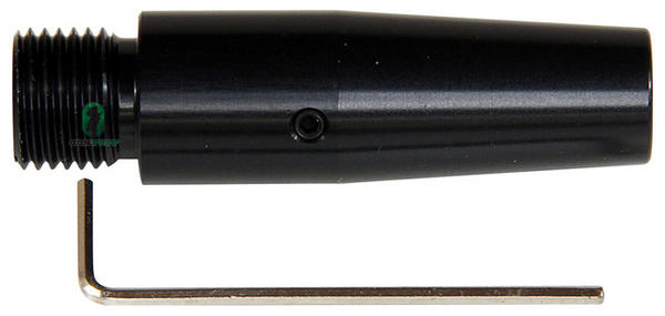 View Item GunTuff 1/2" UNF Silencer Moderator Adaptor -  Crosman Ratbuster 2240 11.05MM
