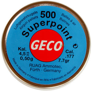 Geco SUPERPOINT Pellets [.177] [500] 7.7gr  213 67 40 Preview